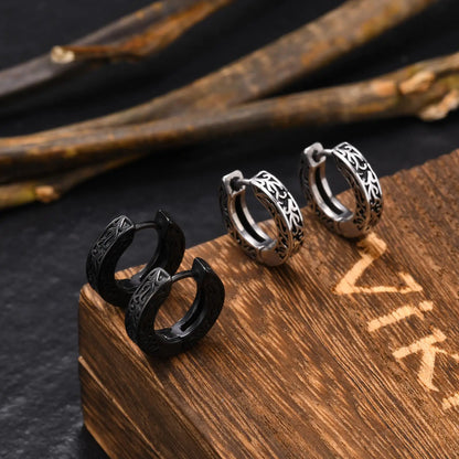 Brinco Argola Vortex - Aço Inoxidável