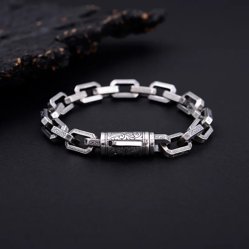 Pulseira Elos Viking - Aço Inoxidável