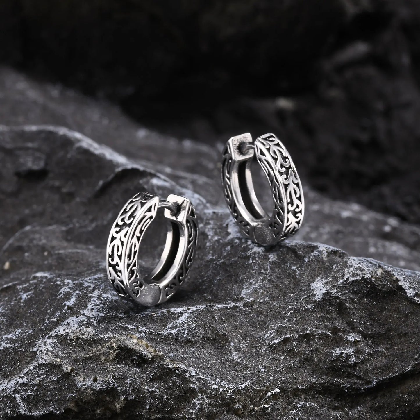 Brinco Argola Vortex - Aço Inoxidável