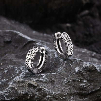 Brinco Argola Vortex - Aço Inoxidável