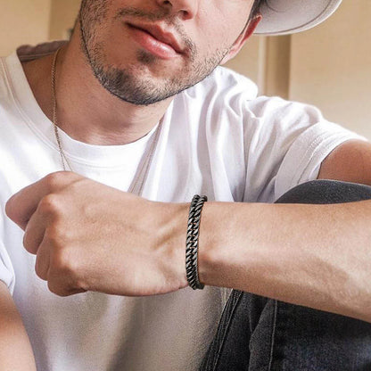 Pulseira Antique Metal - Aço Inoxidável