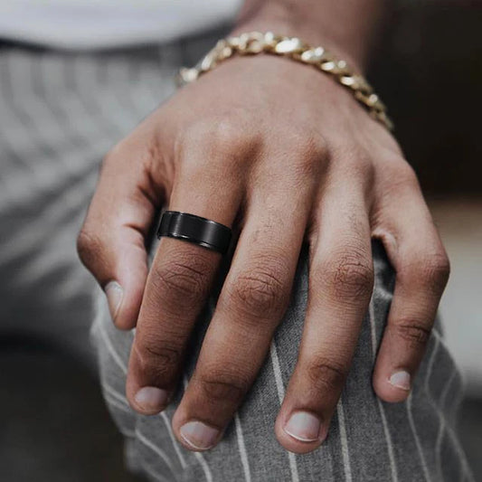 Anel Titanium Black