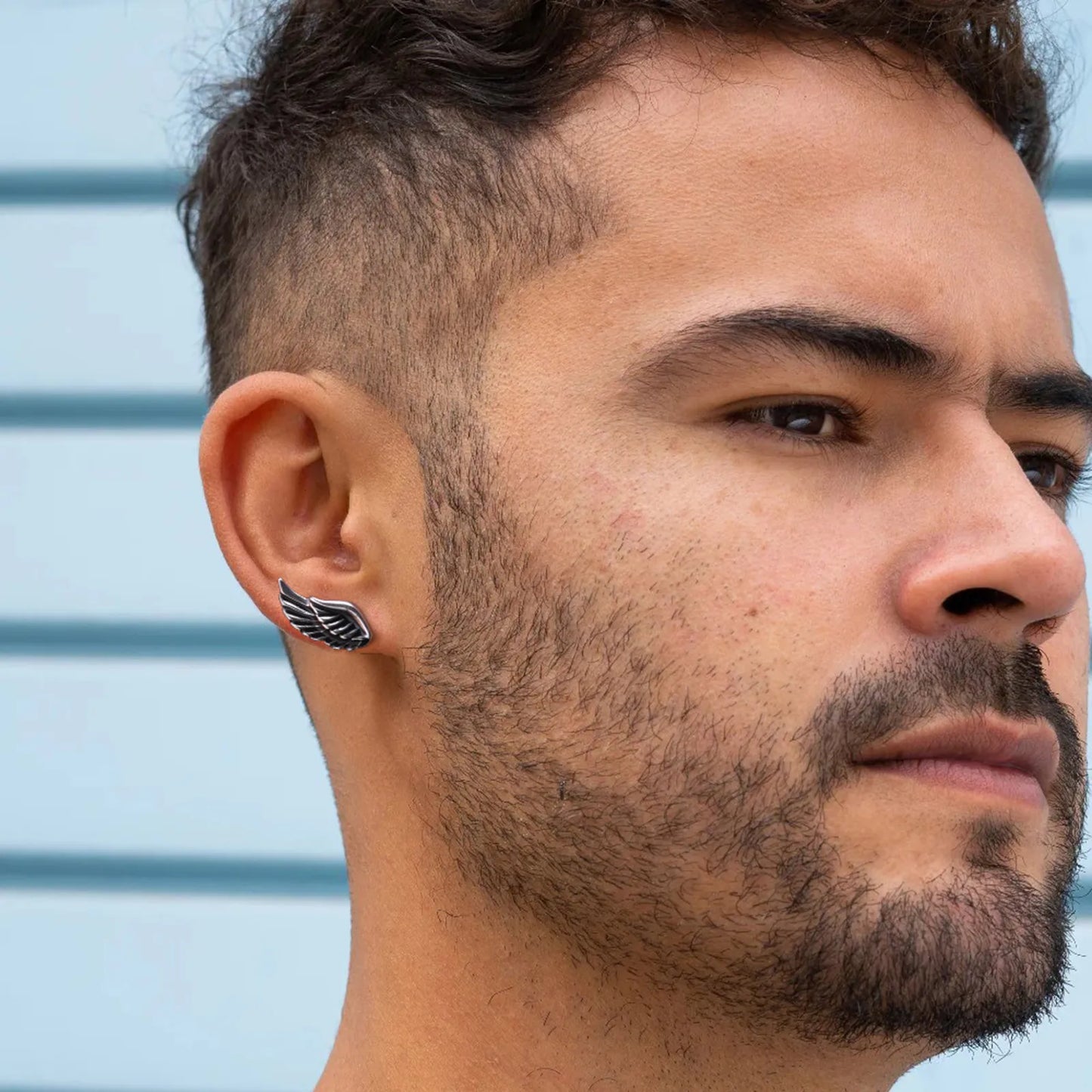 Brinco Angel's Wing - Aço Inoxidável