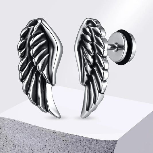 Brinco Angel's Wing - Aço Inoxidável