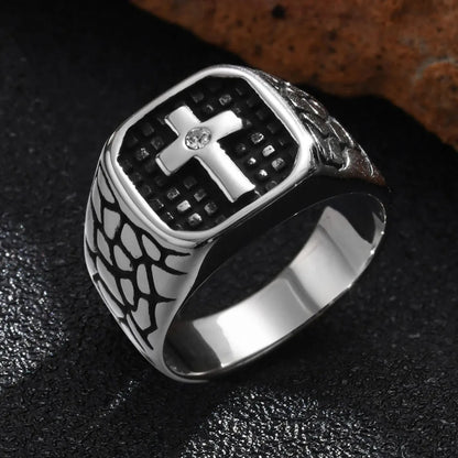 Anel Warrior - Aço Inoxidável