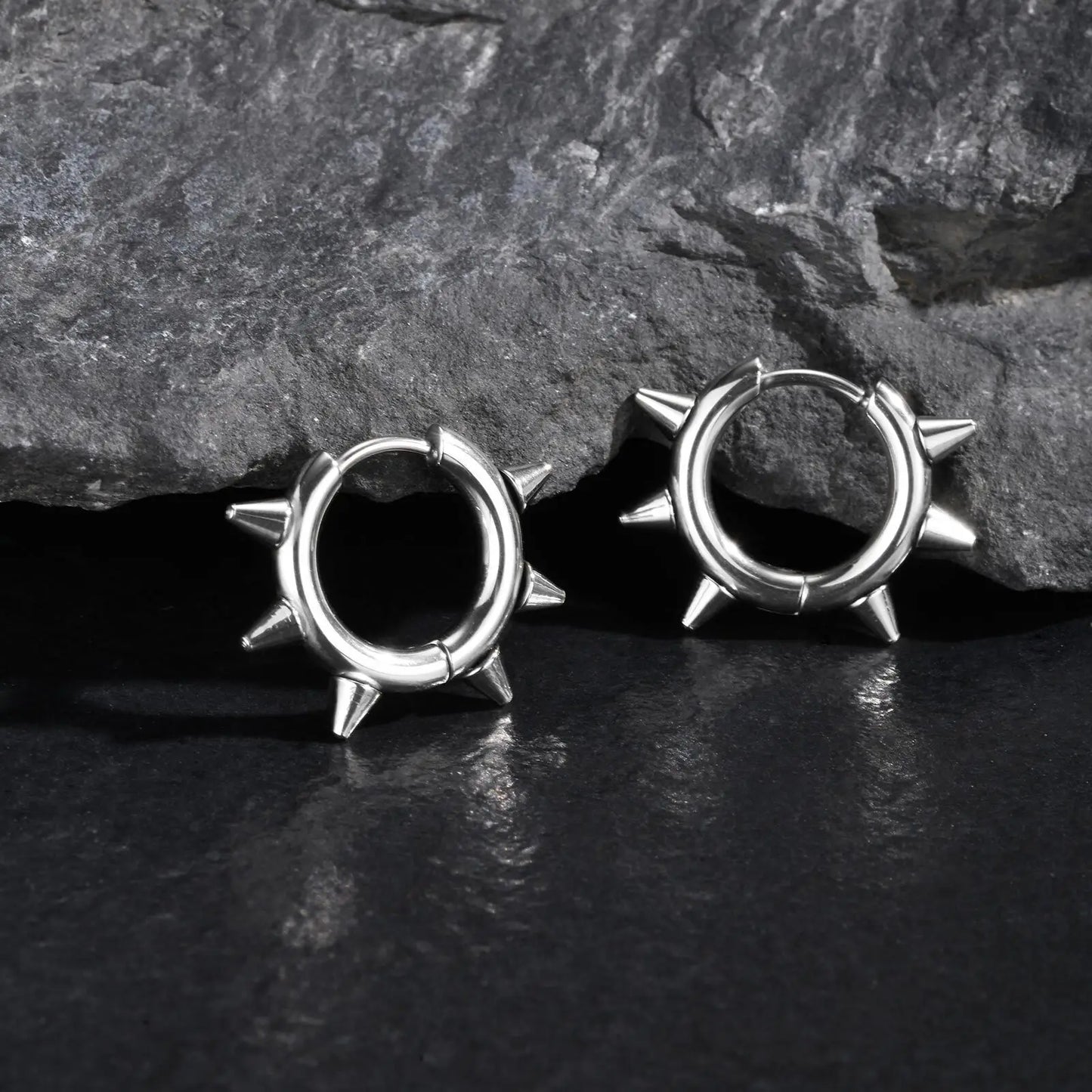 Argola Spike - Aço Inoxidável