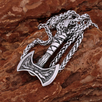 Colar Machado Viking - Aço Inoxidável