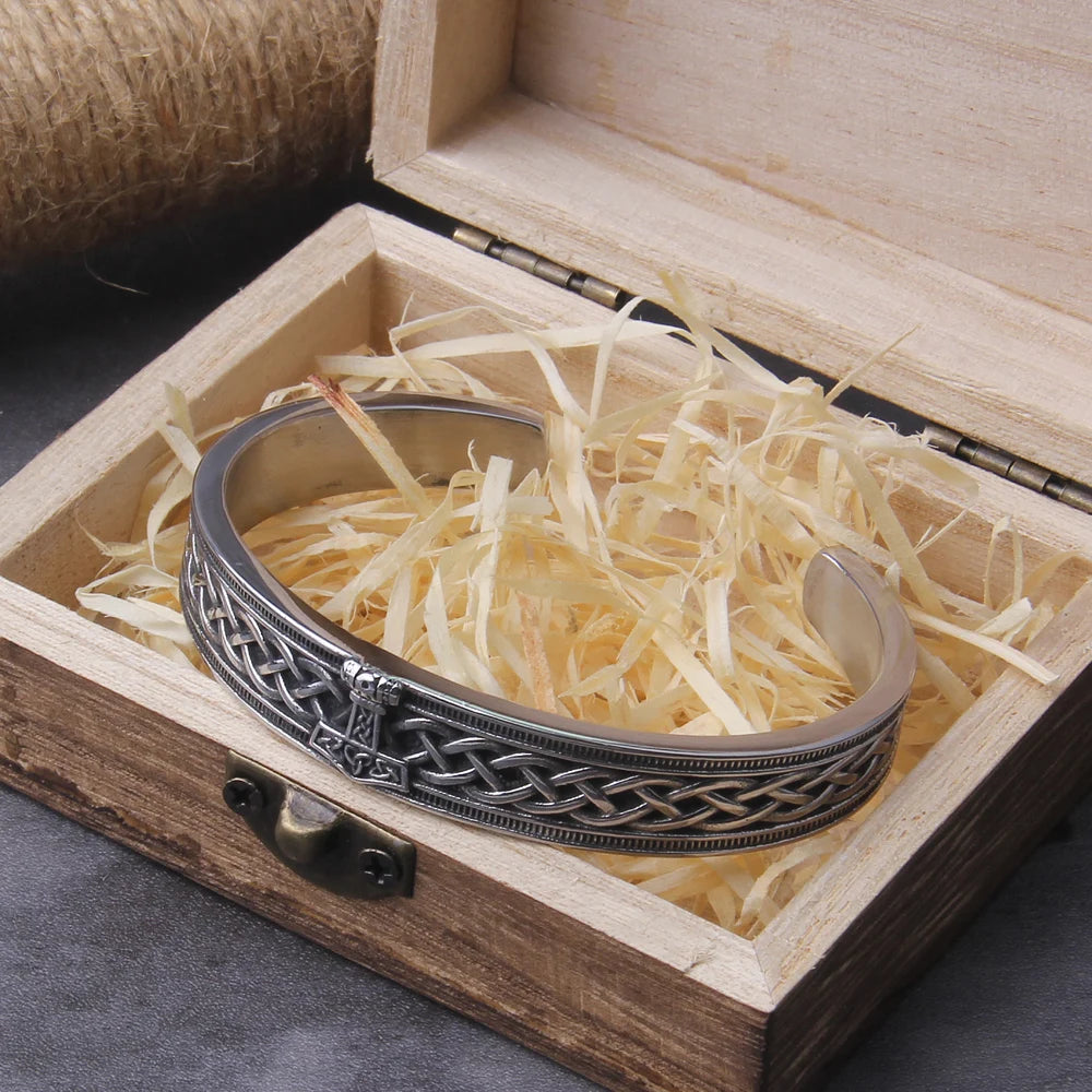 Bracelete Norden + Caixa de Madeira