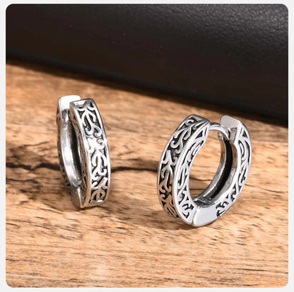 Brinco Argola Vortex - Aço Inoxidável