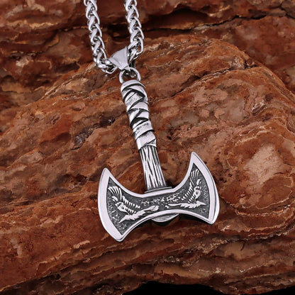 Colar Machado Viking - Aço Inoxidável