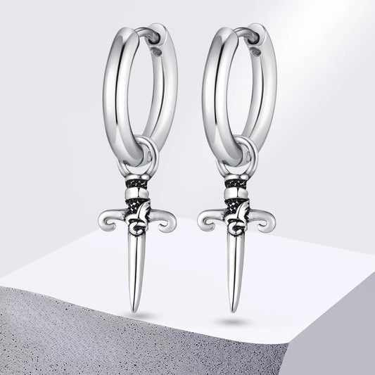 Brinco Adaga - Aço Inoxidável