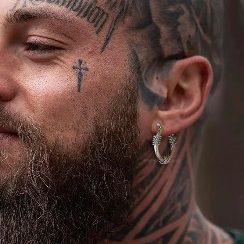 Brinco Bali Hoop - Aço Inoxidável