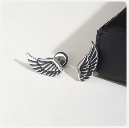 Brinco Angel's Wing - Aço Inoxidável