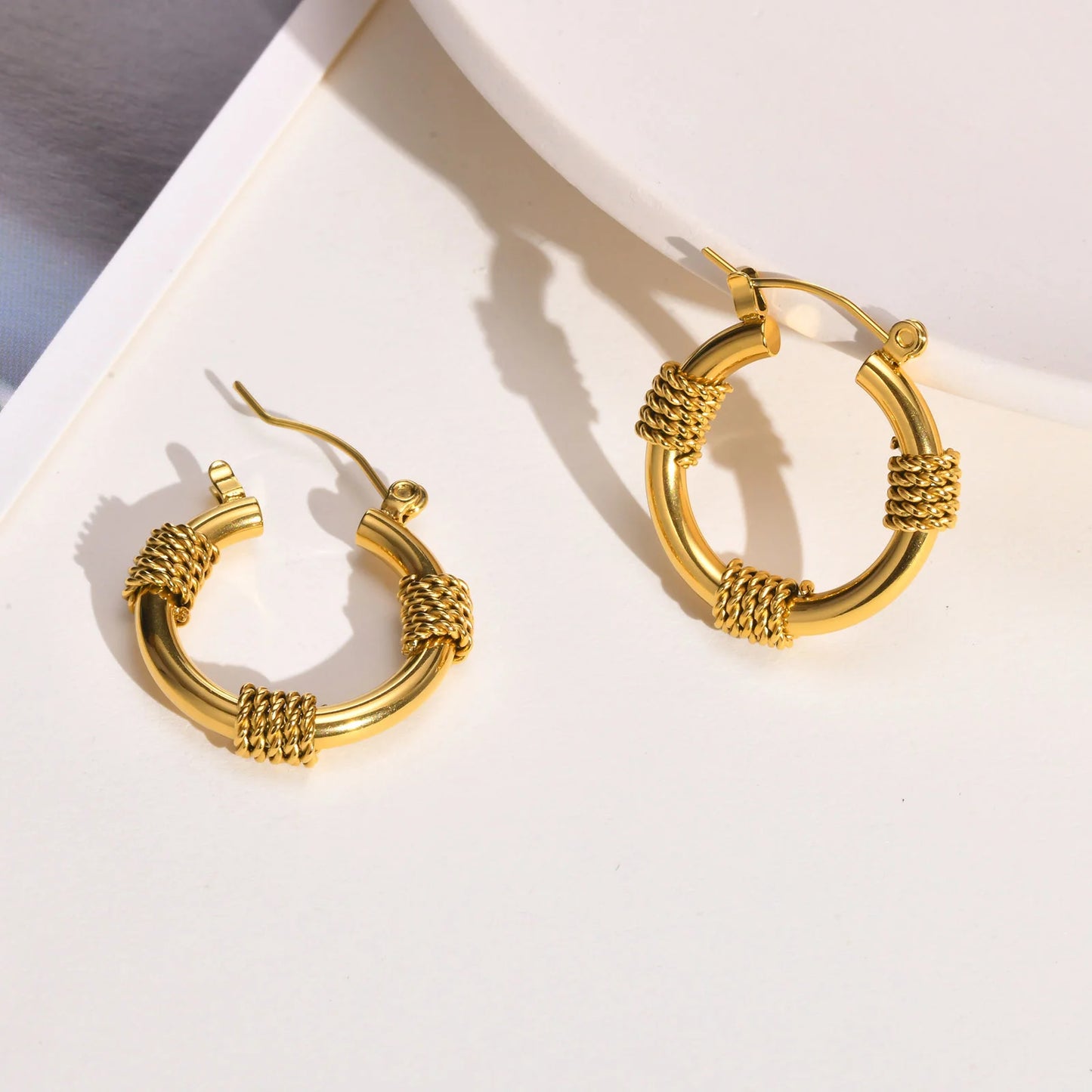 Brinco Bali Hoop - Aço Inoxidável