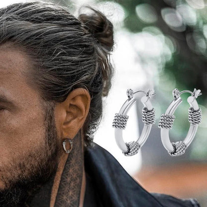 Brinco Bali Hoop - Aço Inoxidável